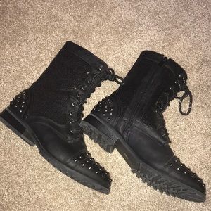 Black Combat Boots